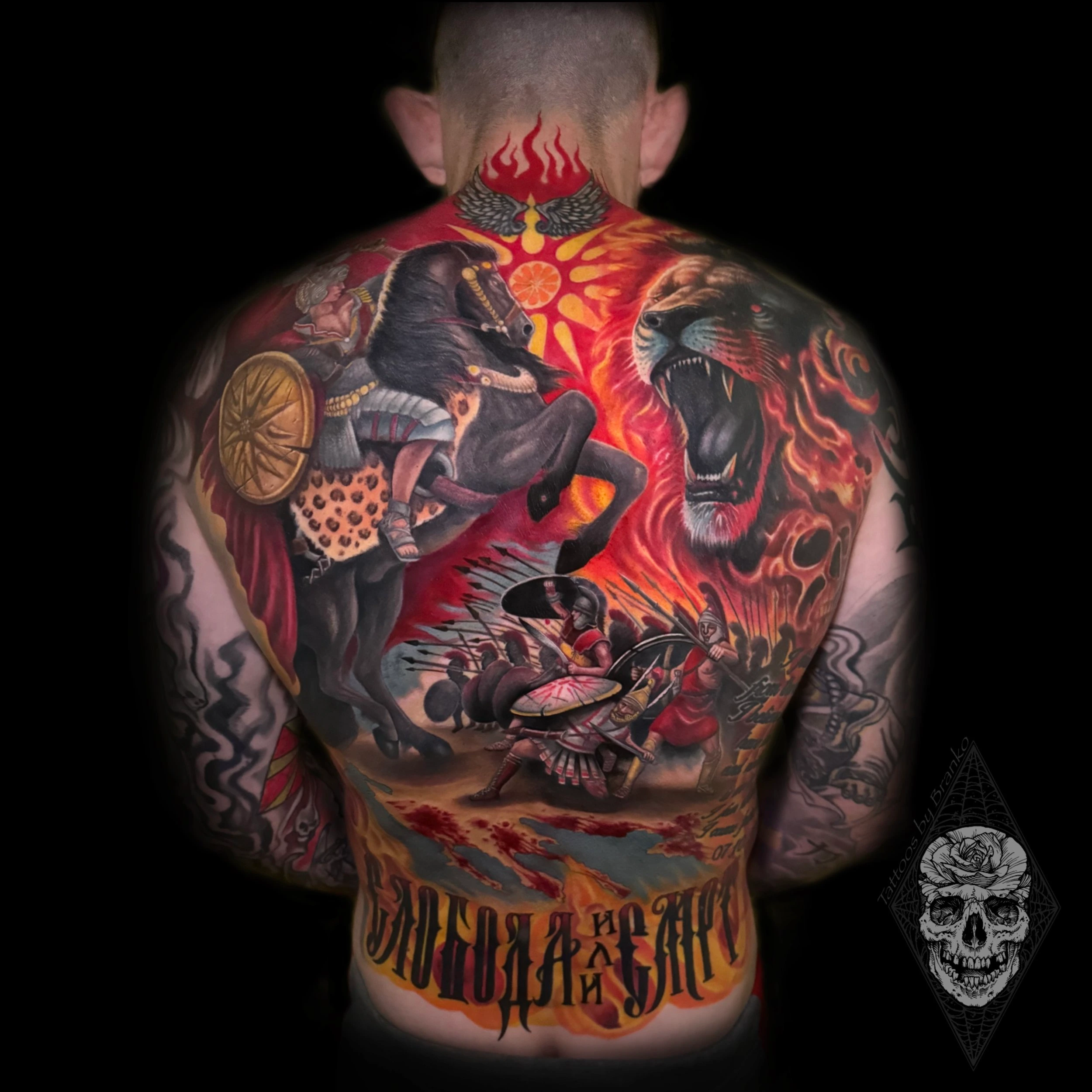 Tattoo by Branko Antevski at Black Pearl Toronto