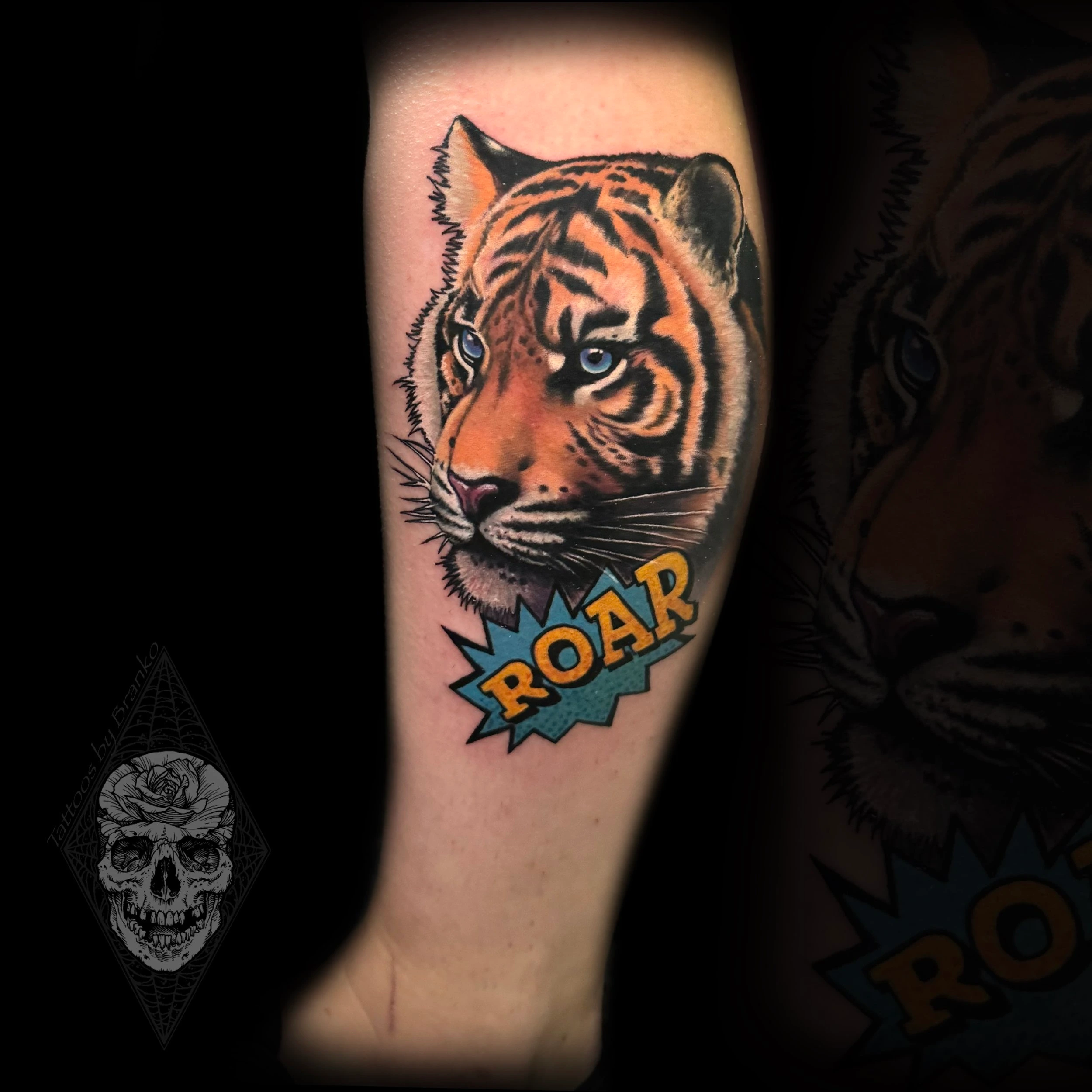 Tattoo by Branko Antevski at Black Pearl Toronto