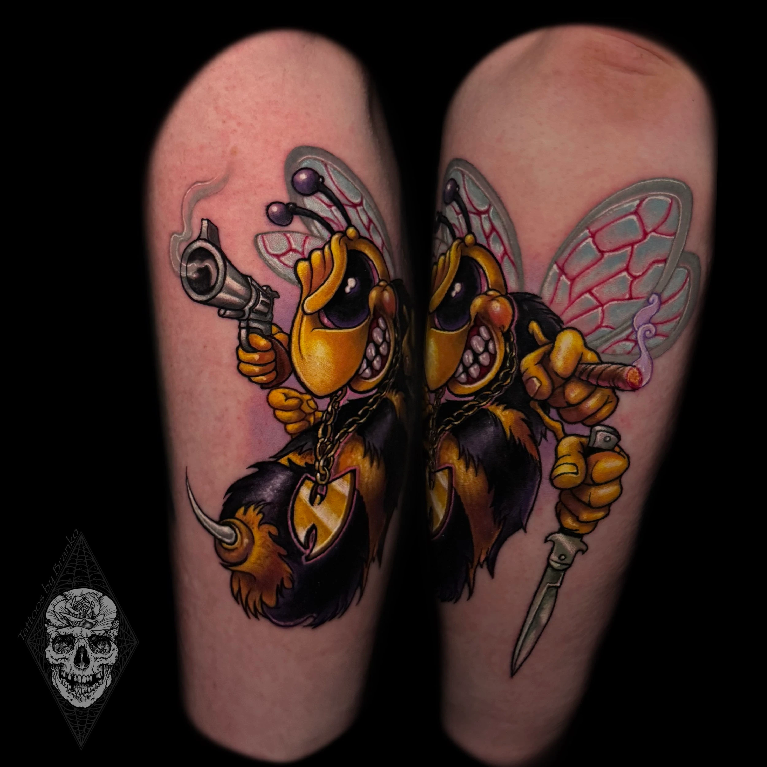 Tattoo by Branko Antevski at Black Pearl Toronto