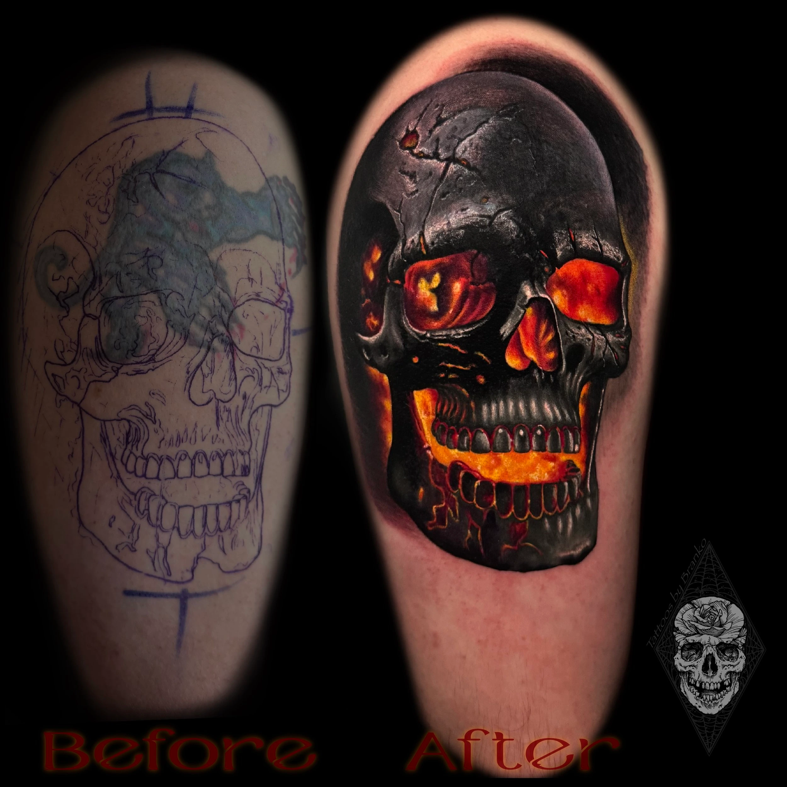 Tattoo by Branko Antevski at Black Pearl Toronto