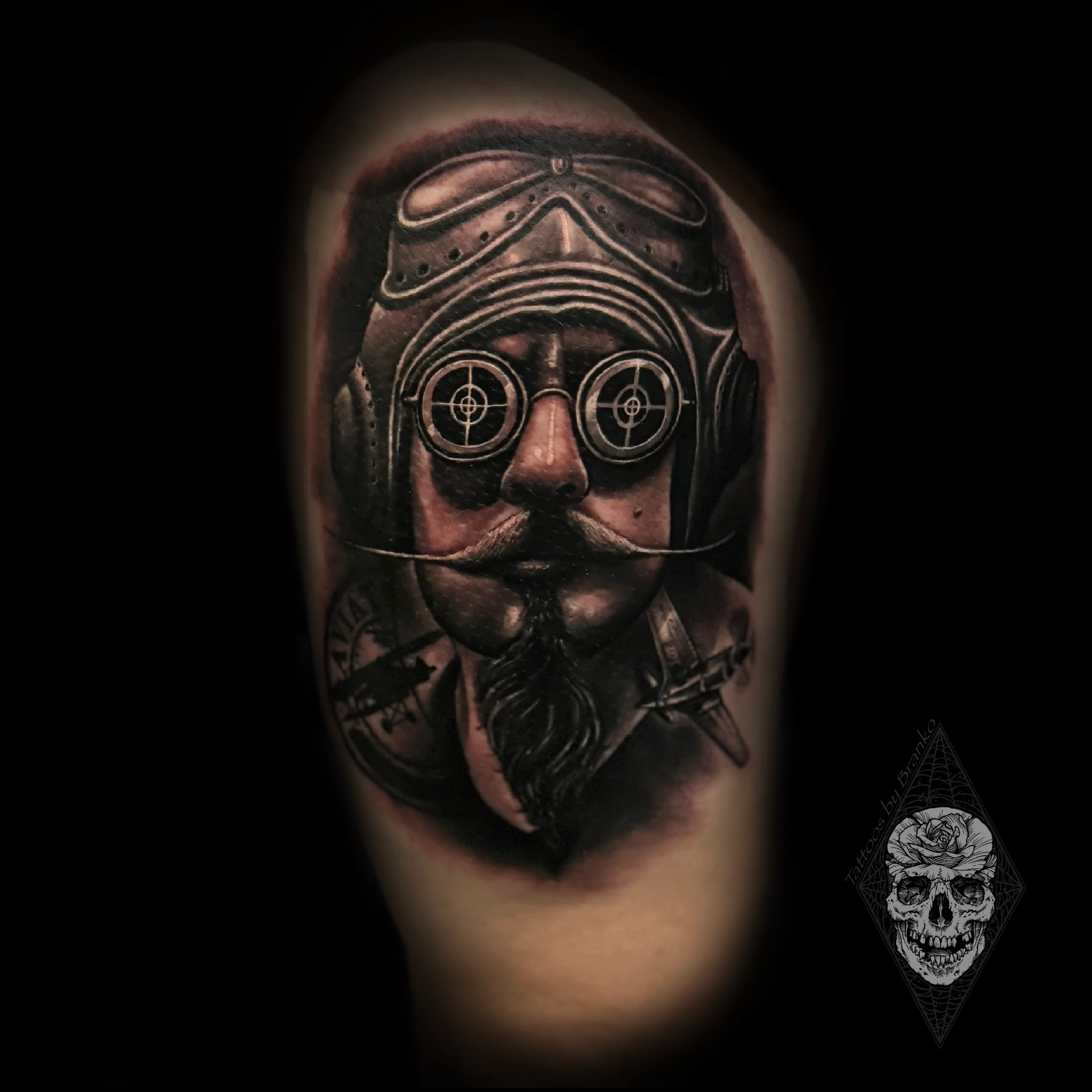 Tattoo by Branko Antevski at Black Pearl Toronto