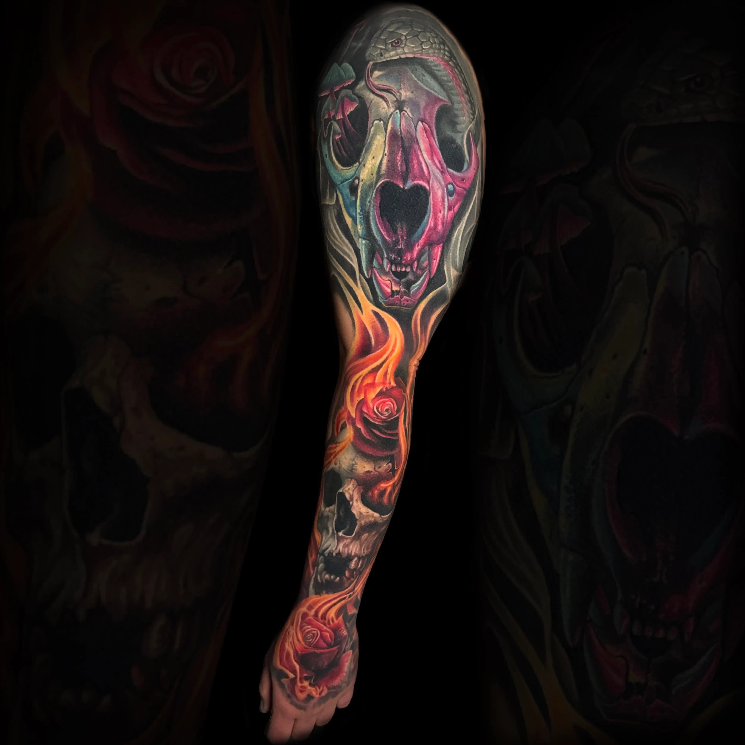 Tattoo by Branko Antevski at Black Pearl Toronto