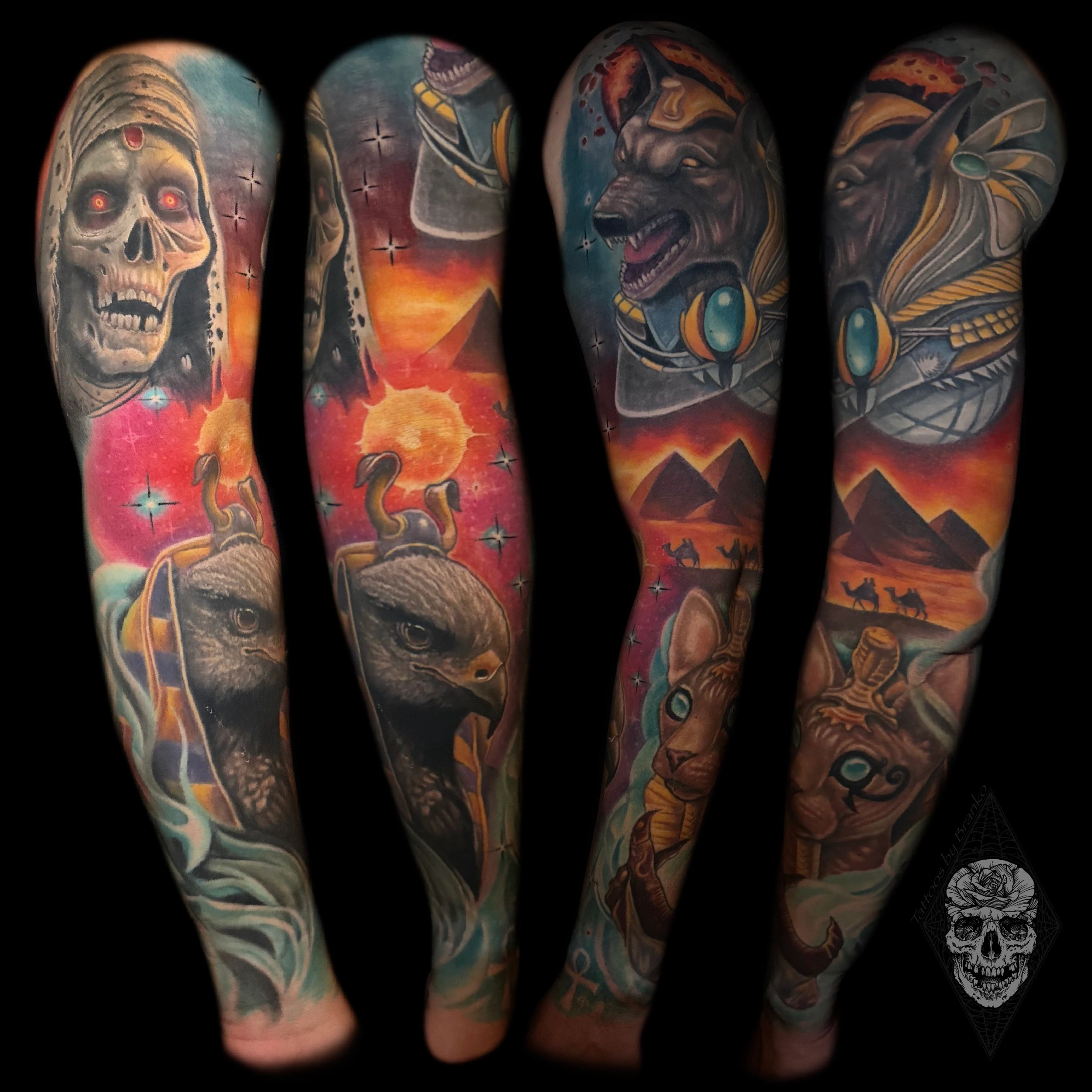 Tattoo by Branko Antevski at Black Pearl Toronto