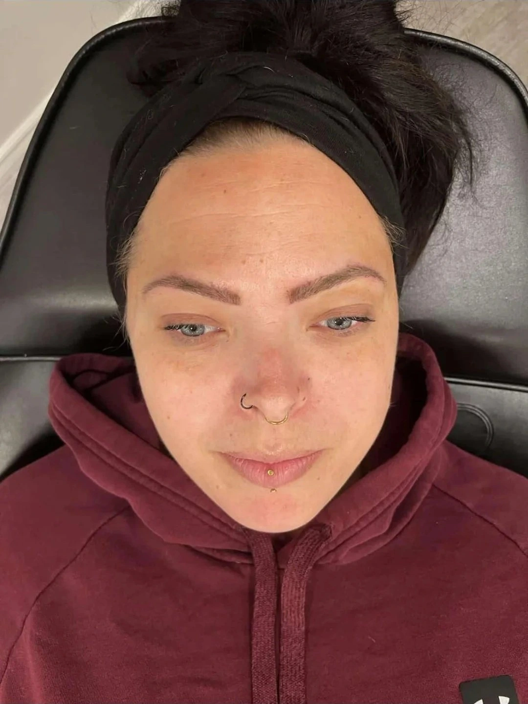 Brow shading by Kelly at Black Pearl Toronto