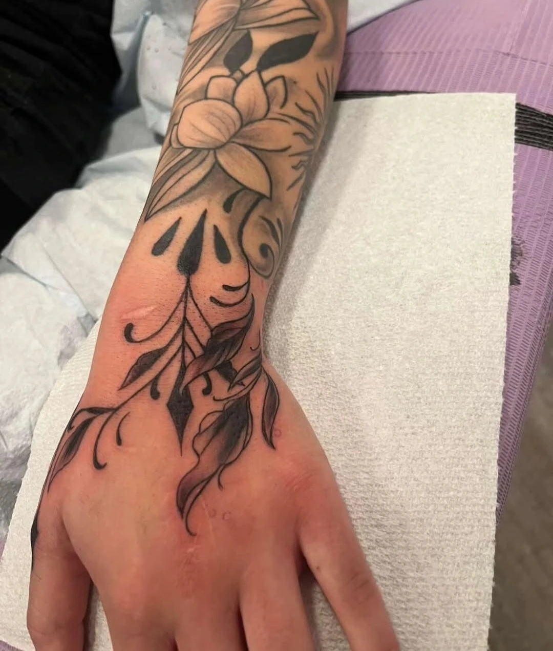 Tattoo by Kelly at Black Pearl Toronto